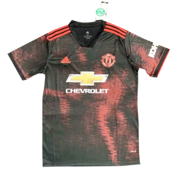 Trainingsshirt Manchester United 2019-20 Schwarz Rote Fussballtrikots Günstig